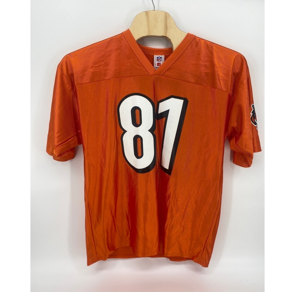 NFL Players Cincinnati Bengals Jersey Mens XL Orange Excellent Terrell Owens 81
